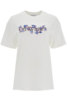  Off-White flower bookish t