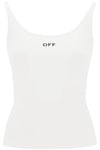 Off-White tank top with off embroidery