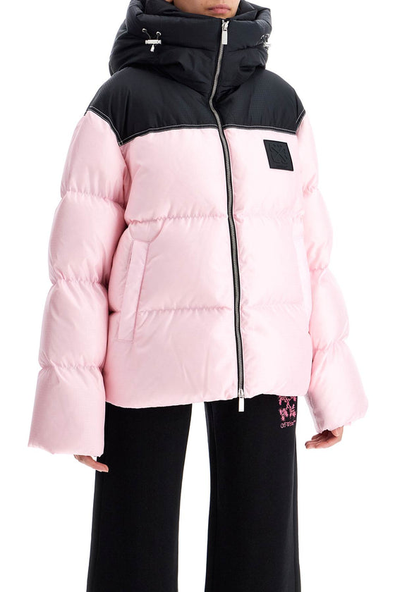 Off White Off-White oversized down jacket with