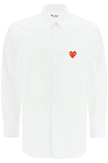  Comme Des Garcons Play heart patch unisex shirt