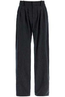  Isabel Marant casile wool flannel trousers in nine