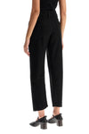 Lemaire cropped pants with twisted seams