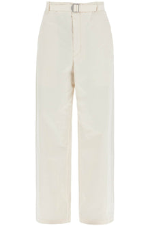  Lemaire straight-cut pants with belt