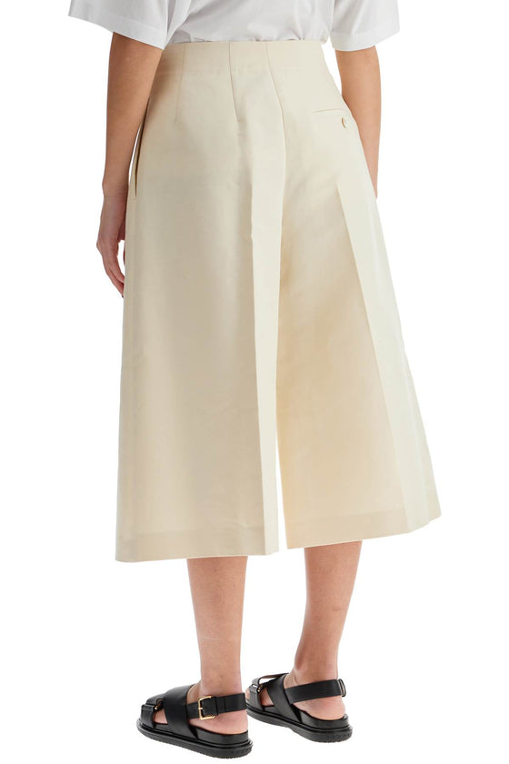 Marni cropped cotton pants in pure cotton