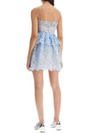 Self-Portrait Self Portrait mini organza lace dress in 9