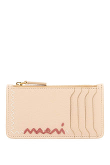  Marni embroidered card holder