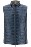 HERNO reversible black polyamide gilet