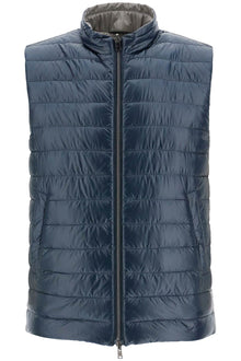  HERNO reversible black polyamide gilet