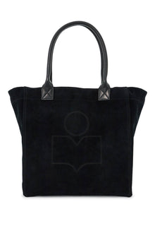  Isabel Marant small suede tote bag yenky in leather