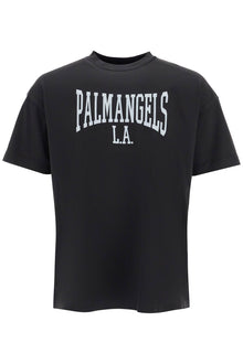  Palm Angels college print t-shirt