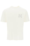 Palm Angels t-shirt with studded monogram