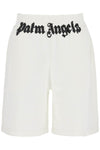 Palm Angels sporty bermuda shorts with logo print