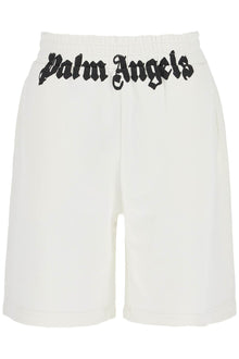  Palm Angels sporty bermuda shorts with logo print