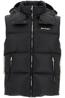  Palm Angels sleeveless down jacket with contrasting