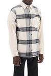 Palm Angels "plaid overshirt with embroidered logo