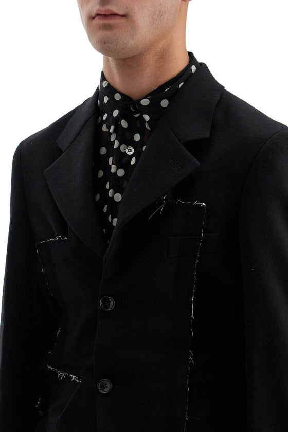 Comme Des Garcons Homme Plus reconstructed effect jacket