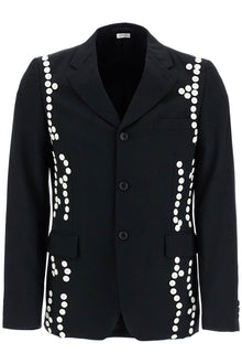  Comme Des Garcons Homme Plus single-breasted jacket with decorative buttons