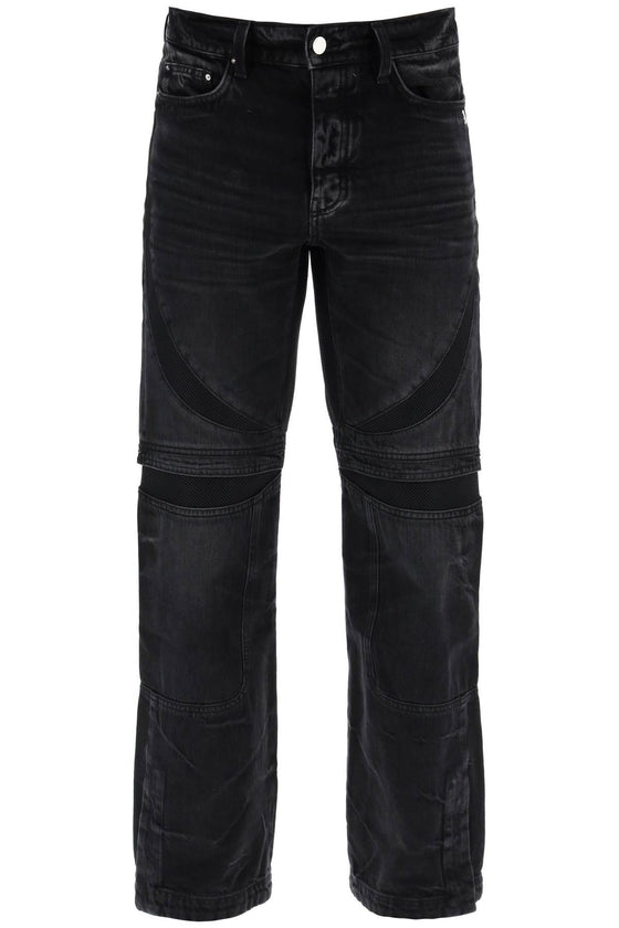 Amiri mx-3 jeans with mesh inserts