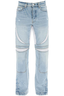  Amiri mx-3 jeans with mesh inserts