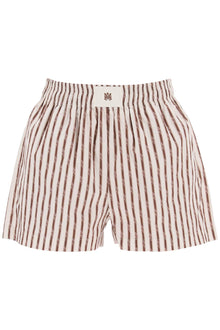  Amiri striped pajama shorts