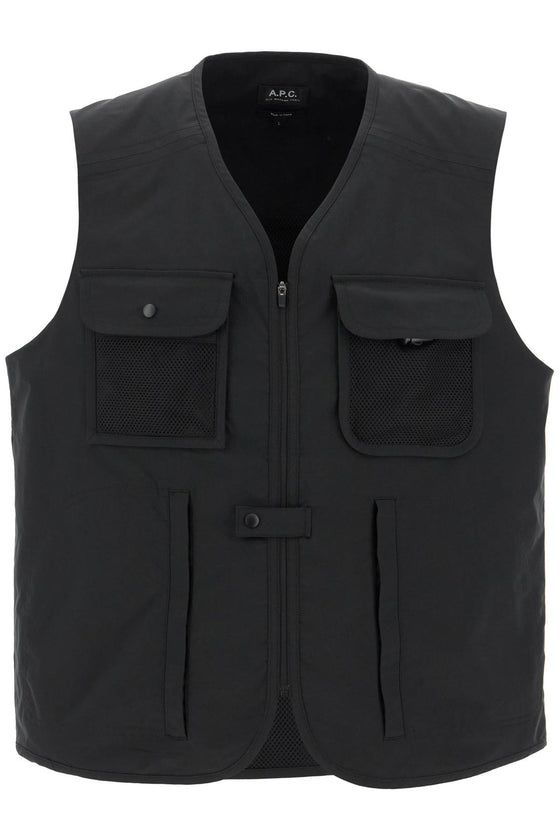 A.P.C. "alban technical fabric vest for