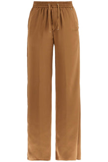  HERNO wide leg camel polyester pants