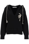 Palm Angels palm knitted hoodie