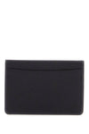 A.P.C. minimalist black calfskin credit card holder