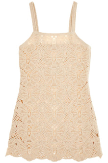  By Malene Birger crochet fall mini dress