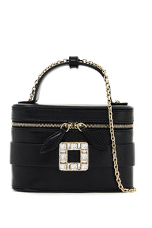  Roger Vivier vanity micro bag with crystal buckle