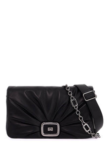  Roger Vivier 'large viv' choc shoulder bag