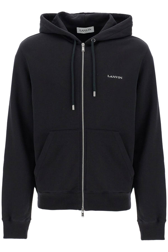 Lanvin hooded sweatshirt with zipper