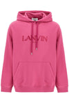 Lanvin hooded sweatshirt with embroidered logo