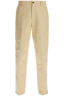  Lanvin biker gabardine trousers