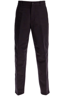  Lanvin biker gabardine trousers