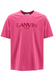  Lanvin t-shirt with embroidered logo design