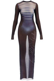  JEAN PAUL GAULTIER long mesh dress 'le mã¢le'