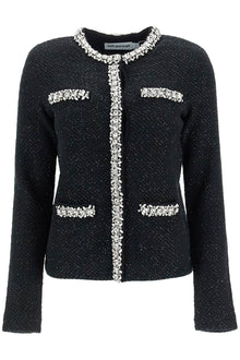  Self-Portrait Self Portrait 'cardigan with crystals and sequ