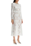 Self-Portrait Self Portrait midi lace dress in seven