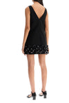 Self-Portrait Self Portrait mini crepe dress with decorative details