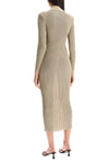 Self-Portrait Self Portrait maxi lurex knit dress in