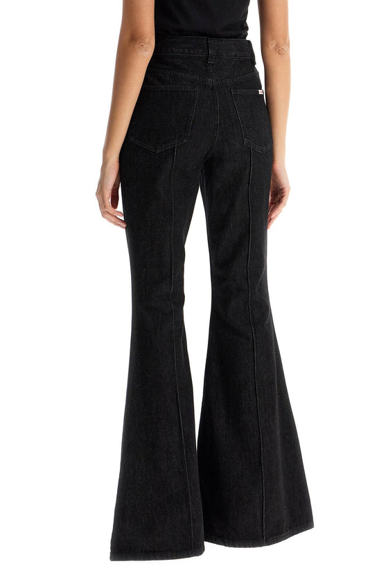 Self-Portrait Self Portrait high-waisted flare jeans for