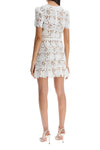 Self-Portrait Self Portrait lace mini dress with belt