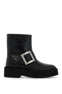  Roger Vivier "viv' platform rangers ankle