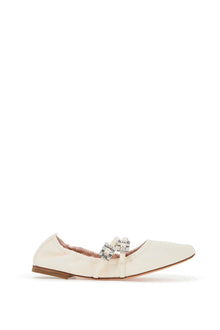  Roger Vivier "nappa ballet flats with strass buck