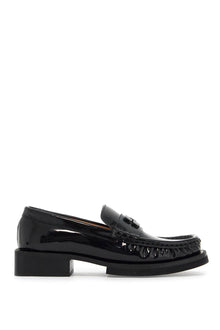  Ganni butterfly logo loafers