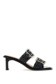  Ganni "women's patent buckle m