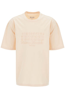  Maison Margiela embroidered numeric logo t-shirt