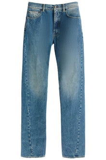  Maison Margiela straight jeans with twisted seams