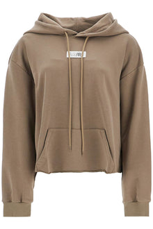  MM6 Maison Margiela boxy hoodie with hood